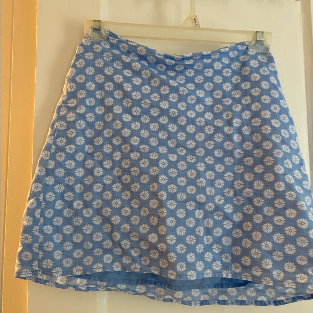 Abercrombie & Fitch Blue Mini A-Line Skirt